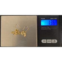 Load image into Gallery viewer, 18K Gold Earrings Dangling 1.36 grams - Rafant
