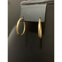 Load image into Gallery viewer, 18K Gold Earrings Hoops Loops 1.48 grams - Rafant

