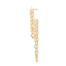 Load image into Gallery viewer, 18K Yellow Gold Bracelet Paperclip Small Links 1.02 Size 7.5 inches - Rafant
