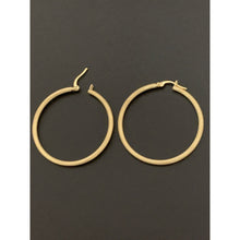 Load image into Gallery viewer, 18K Gold Earrings Hoops Loops 2.05 grams - Rafant
