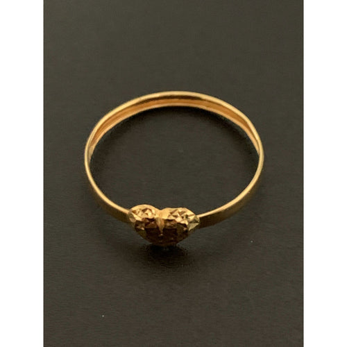 18K Gold Ring 0.51 grams Size 10.25 - Rafant