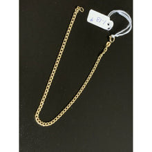 Load image into Gallery viewer, New Real 18k Saudi Gold Curb Link Chain Bracelet Size 7" - Rafant
