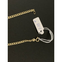 Load image into Gallery viewer, New Real 18k Saudi Gold Curb Link Chain Bracelet Size 7" - Rafant
