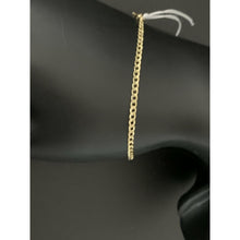 Load image into Gallery viewer, New Real 18k Saudi Gold Curb Link Chain Bracelet Size 7" - Rafant
