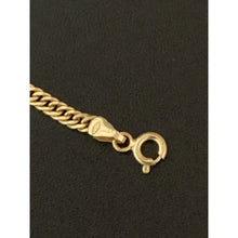 Load image into Gallery viewer, 18K Gold Chain Necklace Real Saudi Gold Curb 18&quot; - Rafant
