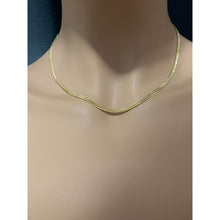 Load image into Gallery viewer, 18K Gold Chain Necklace Real Saudi Gold Curb 18&quot; - Rafant
