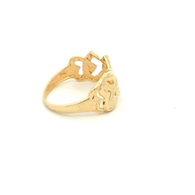 Load image into Gallery viewer, 18K Yellow Gold Ring Heart Size 5 - Rafant
