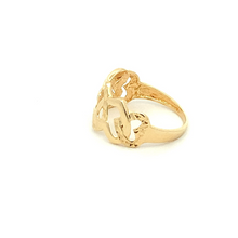 Load image into Gallery viewer, 18K Yellow Gold Ring Heart Size 5 - Rafant
