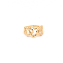 Load image into Gallery viewer, 18K Yellow Gold Ring Heart Size 5 - Rafant
