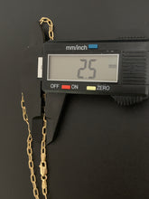 Load image into Gallery viewer, 18K Gold Necklace Chain 18 inches with Heart Pendant 9.65 grams - Rafant
