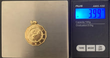 Load image into Gallery viewer, 18K Gold Pendant Queen Elizabeth Angel - Rafant
