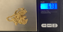 Load image into Gallery viewer, 18K Gold Necklace Chain Only 22 inches 6.73 grams - Rafant
