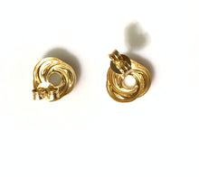 Load image into Gallery viewer, New Real 18K Saudi Gold Stud Earrings - Rafant
