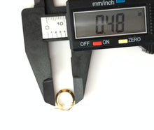 Load image into Gallery viewer, New Real 18K Saudi Gold Small hoop Earrings - Rafant
