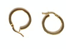 Load image into Gallery viewer, New 18K Saudi Gold Hoop Earrings - Rafant
