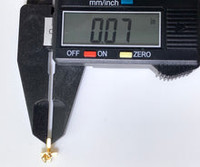 Load image into Gallery viewer, New 18K Saudi Gold Cross Stud Earrings - Rafant
