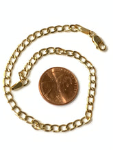 Load image into Gallery viewer, New 18K Saudi Gold Chain Bracelet - Rafant
