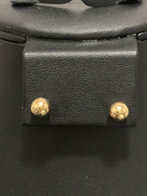 Load image into Gallery viewer, 18K Gold Earrings Stud Dangling Balls Orbs 3.02 grams - Rafant
