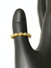 Load image into Gallery viewer, New Authentic Stamped 18K Saudi Gold Bubble Ball Ring Size 8 - Rafant
