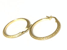 Load image into Gallery viewer, 18k Gold Hoop Loop Earrings - Rafant
