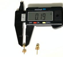 Load image into Gallery viewer, New Real 18K Saudi Gold Stud Ball Earrings Dainty Small - Rafant
