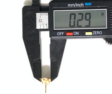 Load image into Gallery viewer, New Real 18K Saudi Two Tone Gold Stud Striped Rectangle Earrings Lightweight - Rafant
