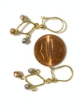 Load image into Gallery viewer, 18K Gold Hoops Dangling Chandelier Earrings - Rafant
