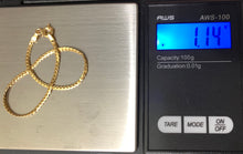 Load image into Gallery viewer, New Authentic Stamped 18K Saudi Gold Chain Bracelet 6.5&quot; - Rafant
