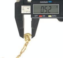 Load image into Gallery viewer, New Authentic 18K Saudi Gold 17.5&quot; Necklace with Jesus Christ Face Pendant - Rafant
