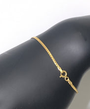 Load image into Gallery viewer, New Authentic Stamped 18K Saudi Gold Chain Bracelet 6.5&quot; - Rafant
