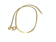 Load image into Gallery viewer, New Authentic Stamped 18K Saudi Gold Chain Bracelet 7.5&quot; - Rafant
