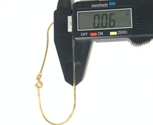 Load image into Gallery viewer, New Authentic Stamped 18K Saudi Gold Chain Bracelet 7.5&quot; - Rafant
