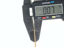 Load image into Gallery viewer, New Authentic Stamped 18K Saudi Gold Chain Bracelet 6.5&quot; - Rafant
