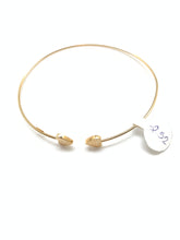 Load image into Gallery viewer, New Real 18K Saudi Gold Double Heart Bracelet Bangle Circumference 2.20 x 1.87&quot; Size XS-S - Rafant
