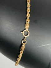 Load image into Gallery viewer, New Real 18K Saudi Gold Chain Rope Size 7 - Rafant
