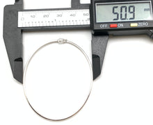 Load image into Gallery viewer, New Real 18K Saudi Gold Oval Oblong Bracelet Bangles 3 Tones White/Rose/Yellow Gold - Rafant
