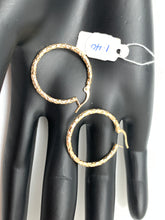 Load image into Gallery viewer, New Real 18K Saudi Gold Hoops/Loops Earrings - Rafant
