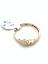 Load image into Gallery viewer, New Real 18K Saudi Gold Double Heart Ring Size 8 - Rafant
