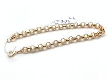 Load image into Gallery viewer, New 18K Saudi Gold Round Chain Link Bracelet Size 7.5 - Rafant
