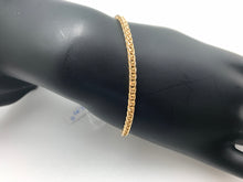 Load image into Gallery viewer, New Real 18K Saudi Gold Chain Bracelet Size 8 - Rafant
