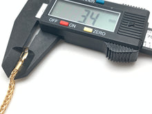 Load image into Gallery viewer, New Real 18K Saudi Gold Chain Bracelet Size 8 - Rafant
