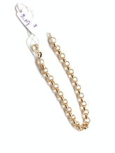 Load image into Gallery viewer, New Real 18K Saudi Gold Chain Link Size 7 Bracelet 3.19 grams - Rafant
