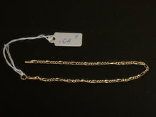Load image into Gallery viewer, New Real 18K Saudi Gold Chain Bracelet Size 7 Dainty Delicate Lightweight - Rafant

