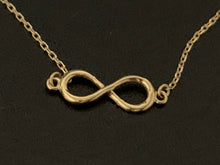 Load image into Gallery viewer, New Real 18K Saudi Gold Infinity Bracelet Size 7.5 Dainty Delicate - Rafant
