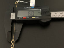 Load image into Gallery viewer, New Real 18K Saudi Gold Infinity Bracelet Size 7.5 Dainty Delicate - Rafant
