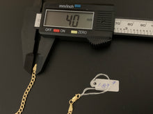 Load image into Gallery viewer, New Real 18K Saudi Gold Chain Size 7 Bracelet 1.87 grams - Rafant
