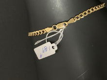 Load image into Gallery viewer, New Real 18K Saudi Gold Chain Size 7 Bracelet 1.87 grams - Rafant
