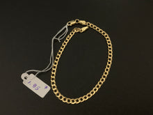 Load image into Gallery viewer, New Real 18K Saudi Gold Chain Bracelet Size 7 - Rafant
