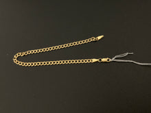 Load image into Gallery viewer, New Real 18K Saudi Gold Chain Bracelet Size 7 - Rafant
