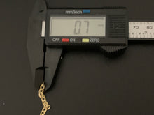 Load image into Gallery viewer, New Real 18K Saudi Gold Chain Bracelet Size 7 - Rafant
